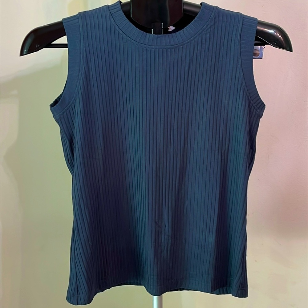 NWT Of/Mercer Ribbed Sleeveless Top